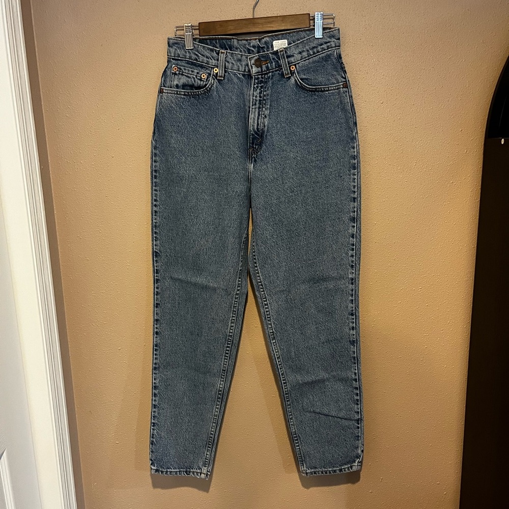 Vintage Levis‎ 521 Jeans Womens 10 (28x28) Mom Jean Tapered Fit